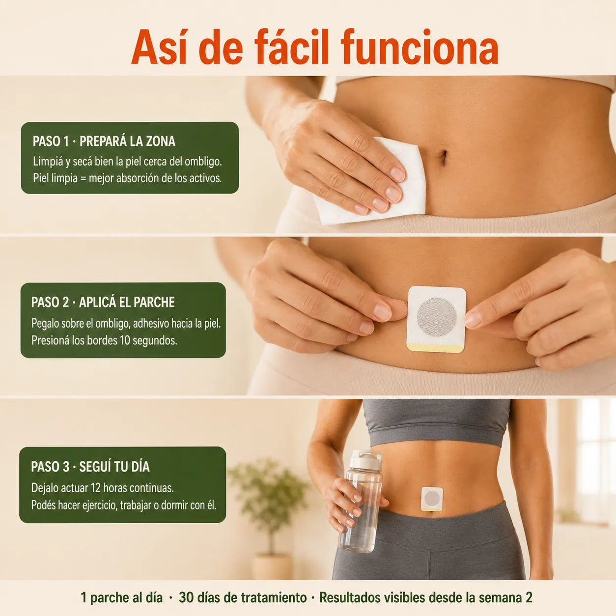 Parches adelgazantes Slim patch x 30