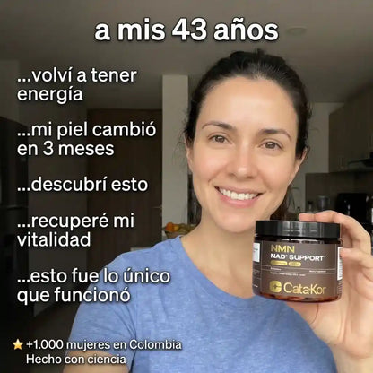 NMN Apoyo Energia Celular