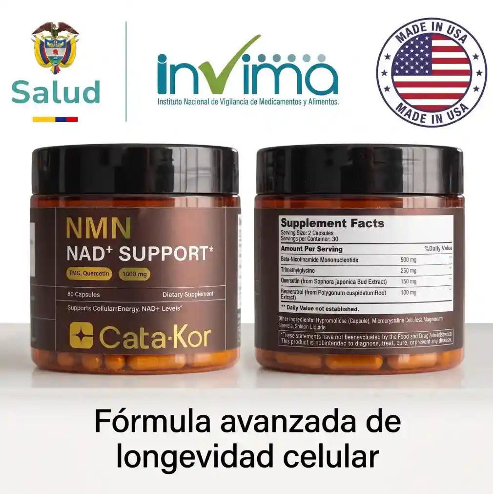 NMN Apoyo Energia Celular