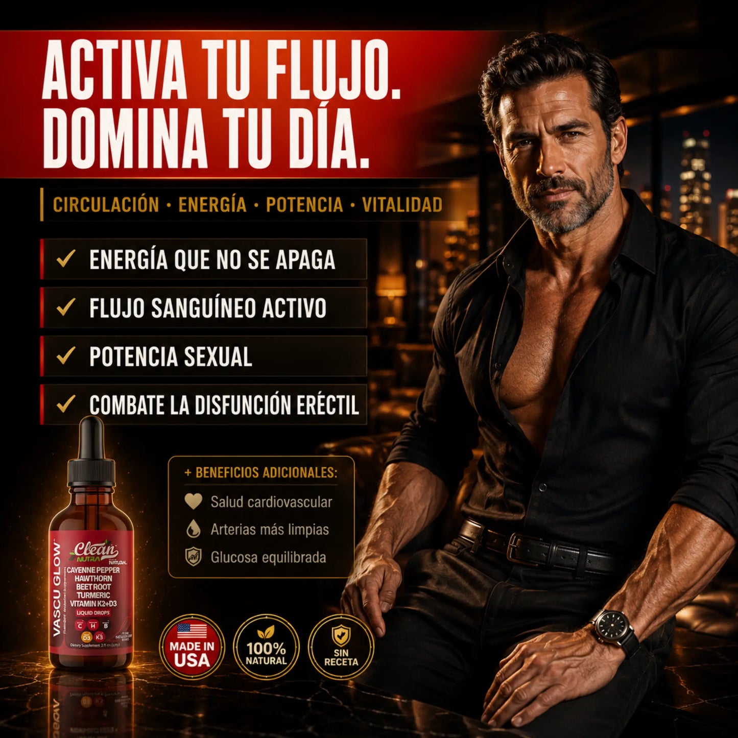 Vasculglo de KaJota, dispositivo de belleza para mejorar la circulación y revitalizar la piel, en una imagen moderna y elegante.