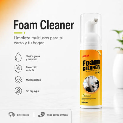 Limpiador de espuma KaJota para hogar, espuma limpiadora en spray para limpiar superficies de manera efectiva y fácil.