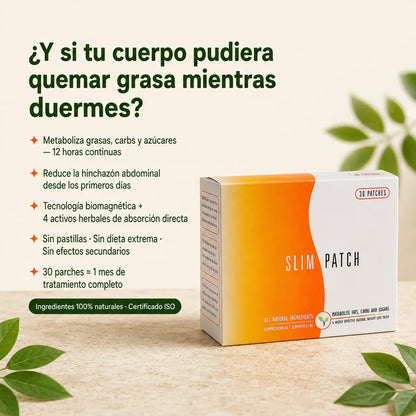 Parches adelgazantes Slim patch x 30